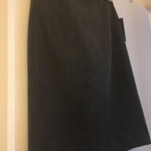 Grey pencil skirt